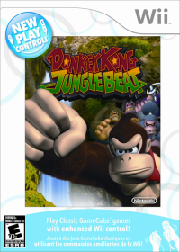 New Play Control: Donkey Kong Jungle Beat Wii  box art